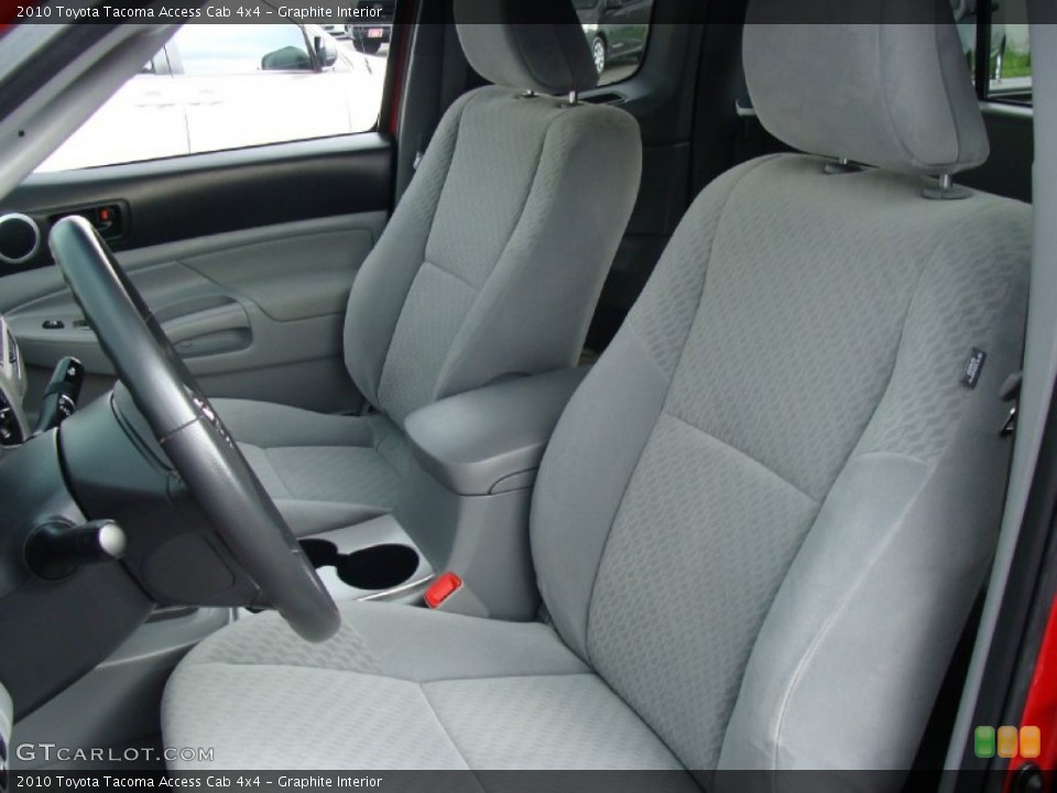 Graphite Interior Photo for the 2010 Toyota Tacoma Access Cab 4x4 #50843984