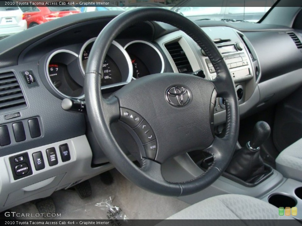 Graphite Interior Dashboard for the 2010 Toyota Tacoma Access Cab 4x4 #50843997