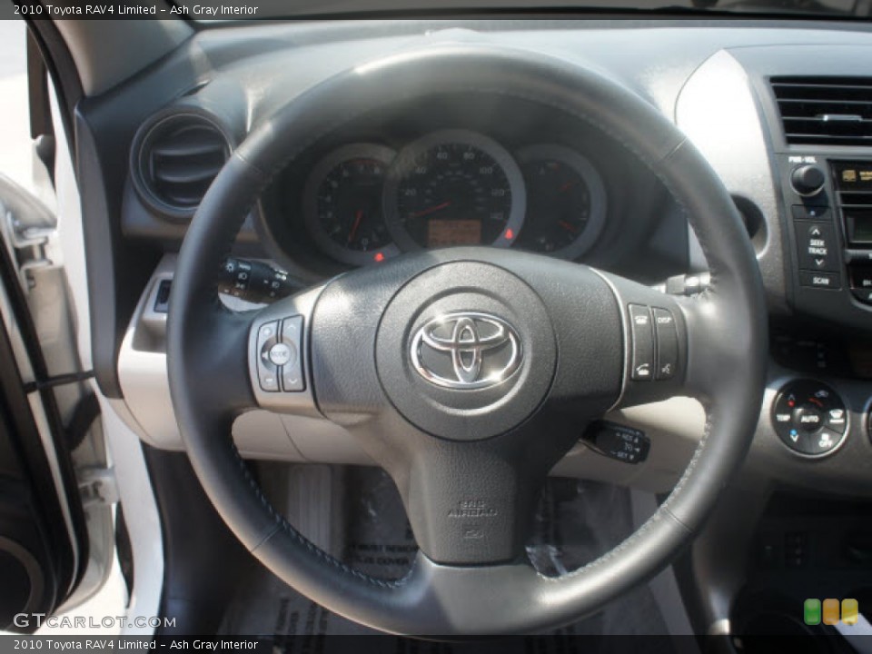 Ash Gray Interior Steering Wheel for the 2010 Toyota RAV4 Limited #50846280