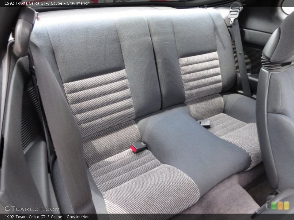 Gray Interior Photo for the 1992 Toyota Celica GT-S Coupe #50847066
