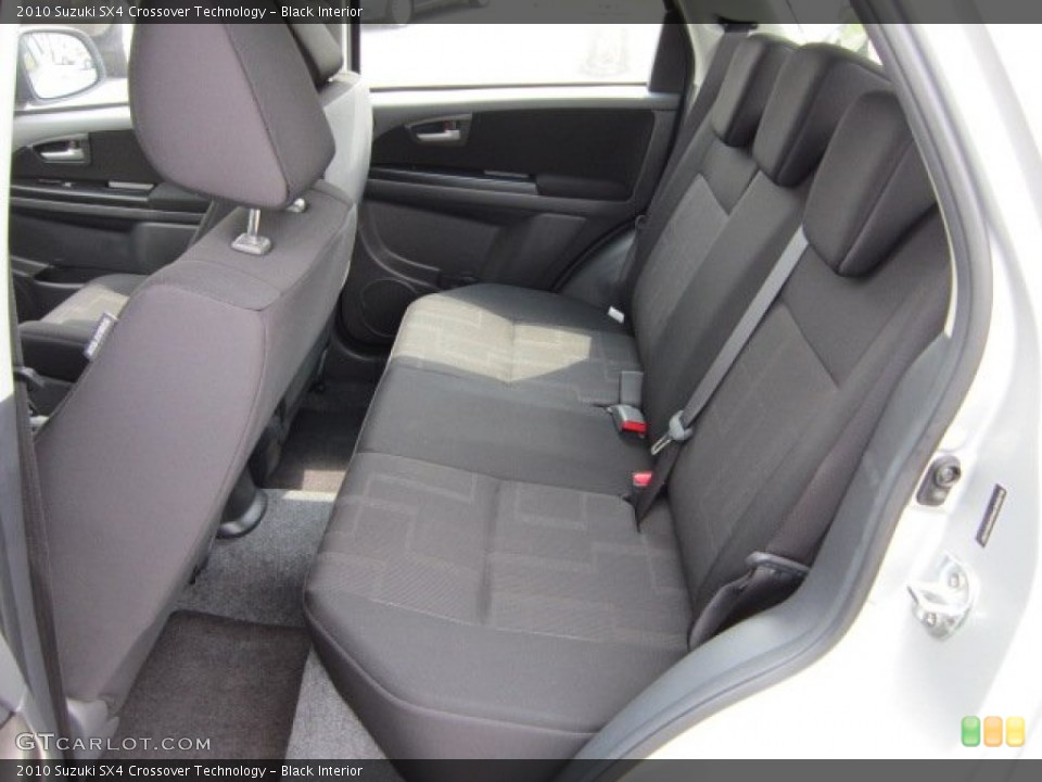 Black Interior Photo for the 2010 Suzuki SX4 Crossover Technology #50847195