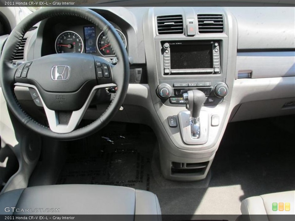 Gray Interior Dashboard for the 2011 Honda CR-V EX-L #50848179