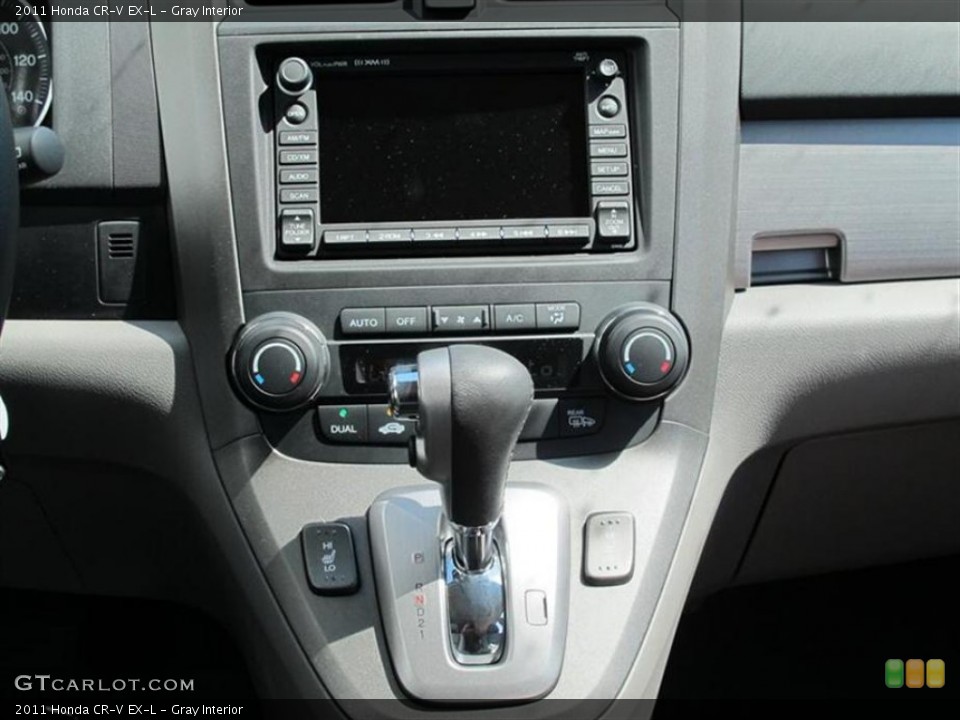 Gray Interior Controls for the 2011 Honda CR-V EX-L #50848209