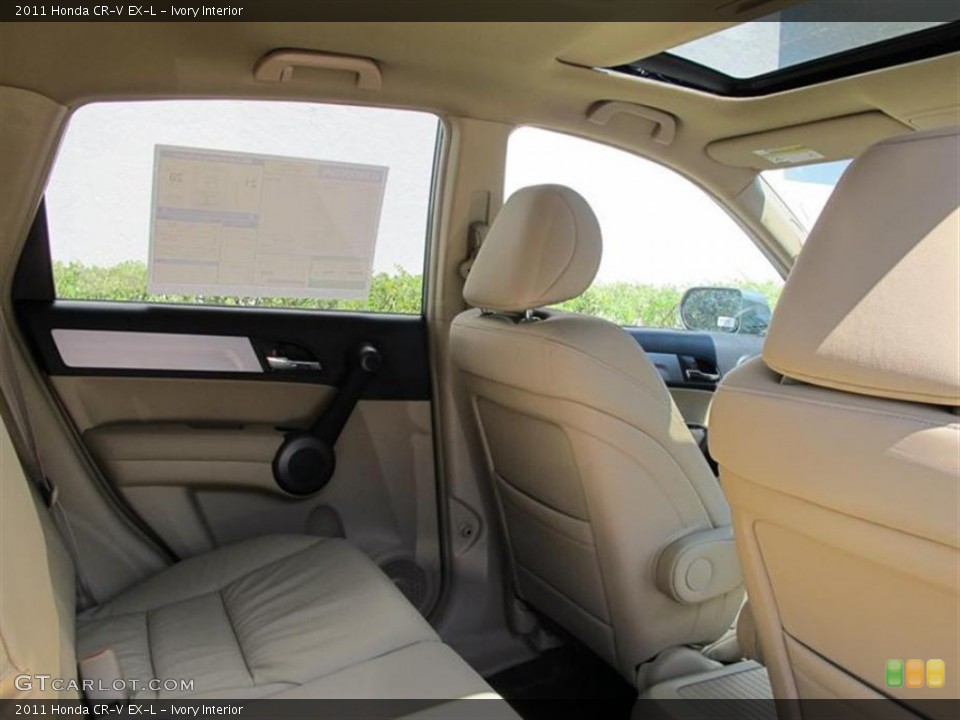 Ivory Interior Photo for the 2011 Honda CR-V EX-L #50848413