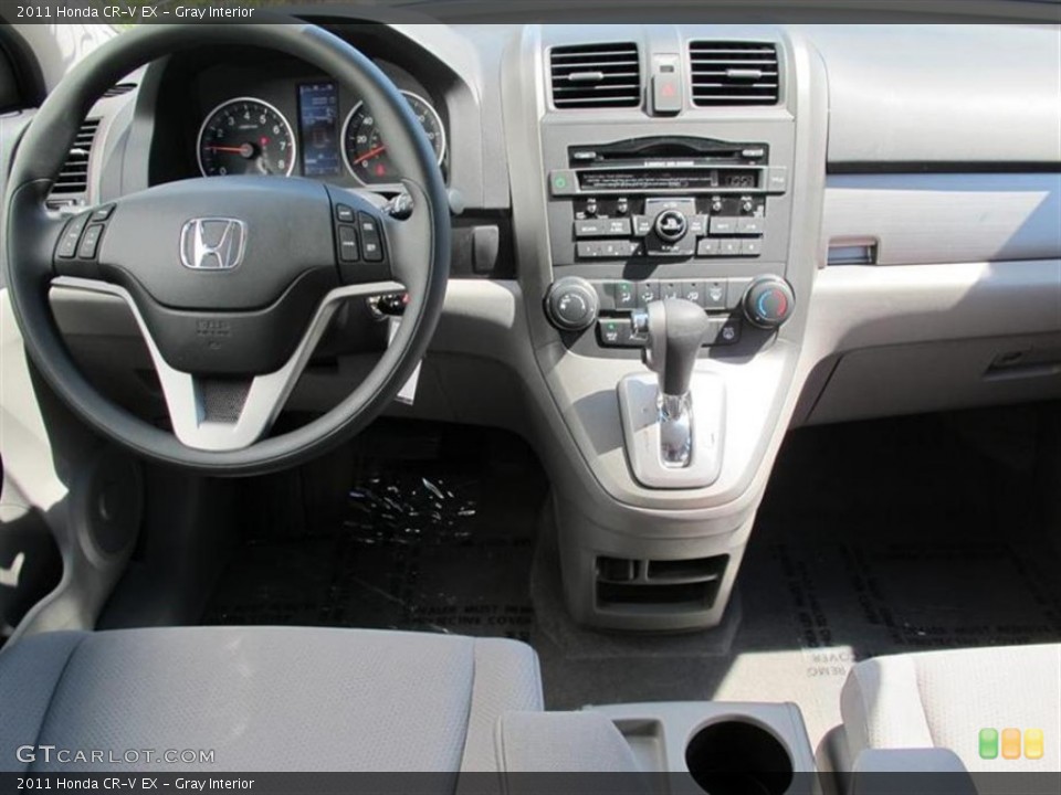 Gray Interior Dashboard for the 2011 Honda CR-V EX #50848503