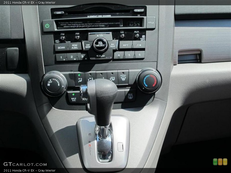 Gray Interior Controls for the 2011 Honda CR-V EX #50848539