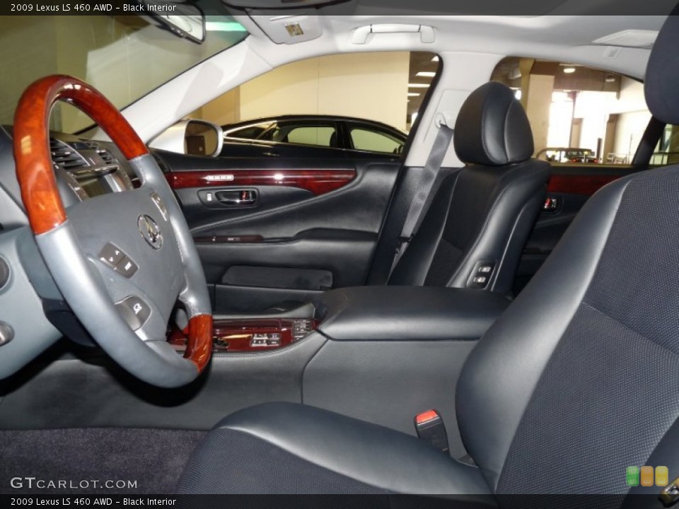 Black Interior Photo for the 2009 Lexus LS 460 AWD #50849791