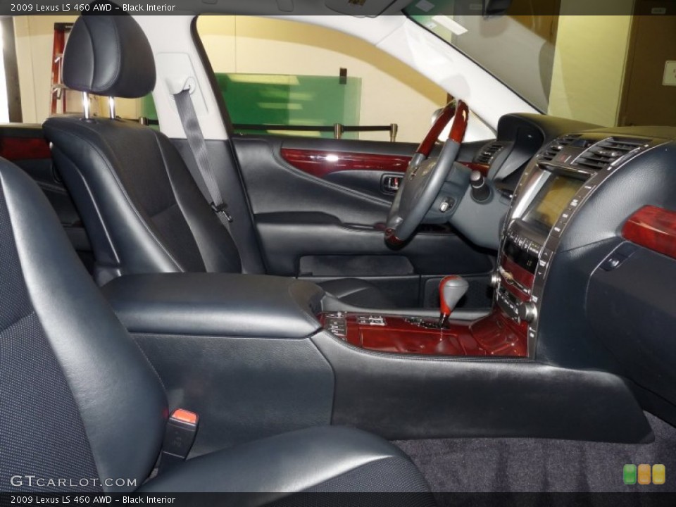 Black Interior Photo for the 2009 Lexus LS 460 AWD #50849926