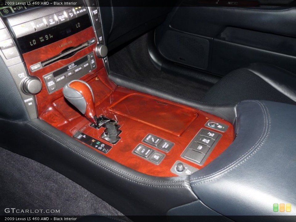 Black Interior Transmission for the 2009 Lexus LS 460 AWD #50849989
