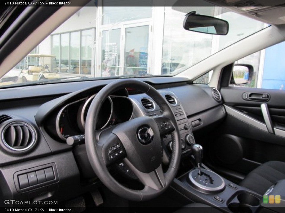 Black Interior Dashboard for the 2010 Mazda CX-7 i SV #50850979