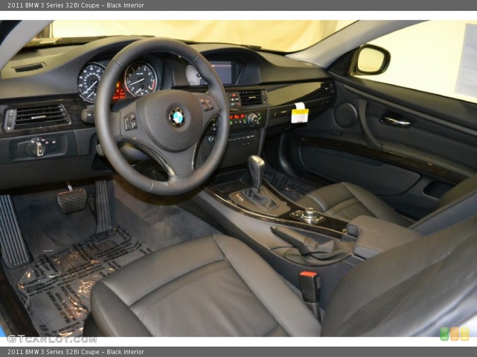 Black Interior Prime Interior for the 2011 BMW 3 Series 328i Coupe #50853256