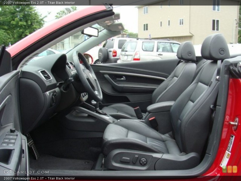 Titan Black Interior Photo for the 2007 Volkswagen Eos 2.0T #50854594