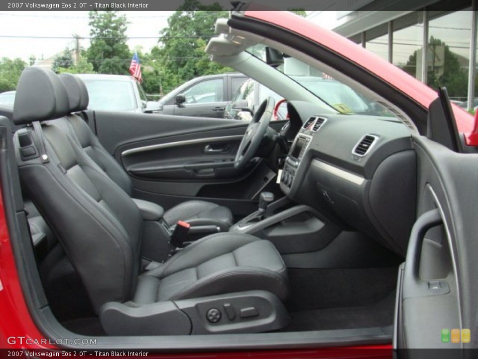 Titan Black Interior Photo for the 2007 Volkswagen Eos 2.0T #50854611