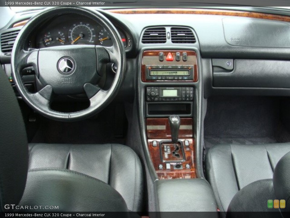 Charcoal Interior Dashboard for the 1999 Mercedes-Benz CLK 320 Coupe #50855557