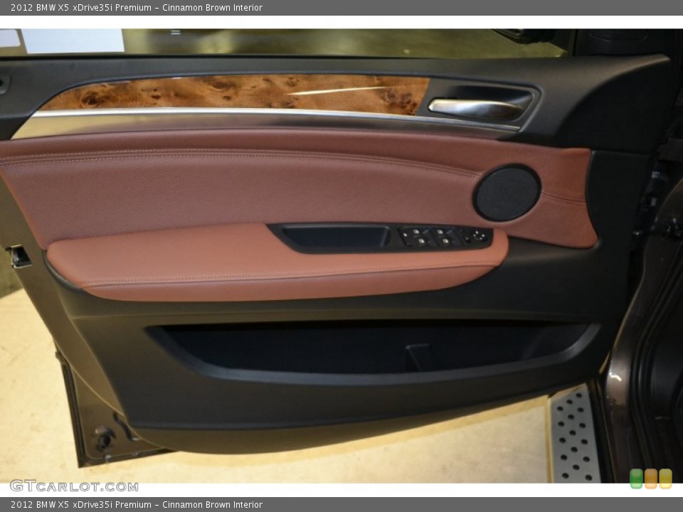 Cinnamon Brown Interior Door Panel for the 2012 BMW X5 xDrive35i Premium #50855875