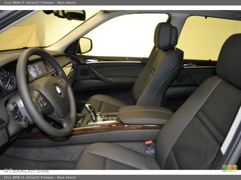Black Interior Photo for the 2012 BMW X5 xDrive35i Premium #50856133