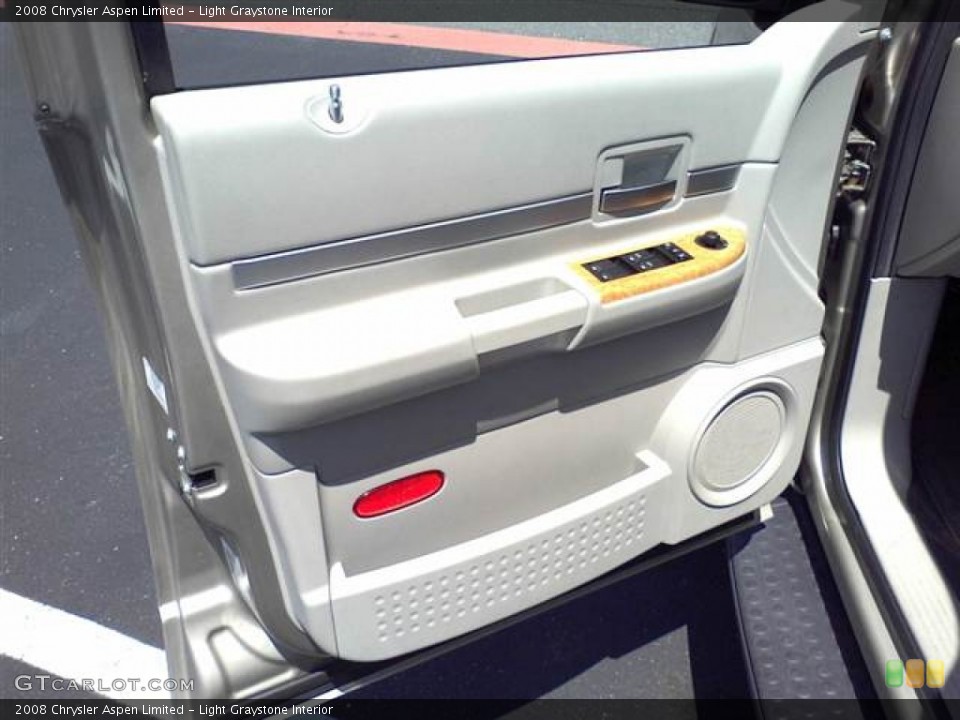 Light Graystone Interior Door Panel for the 2008 Chrysler Aspen Limited #50856205