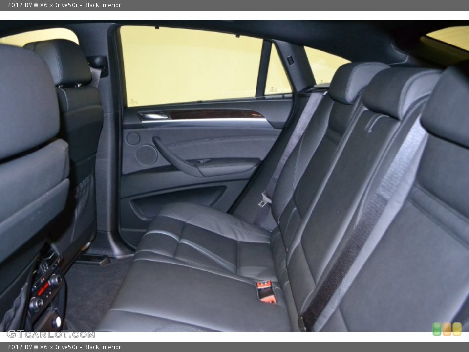 Black Interior Photo for the 2012 BMW X6 xDrive50i #50856838