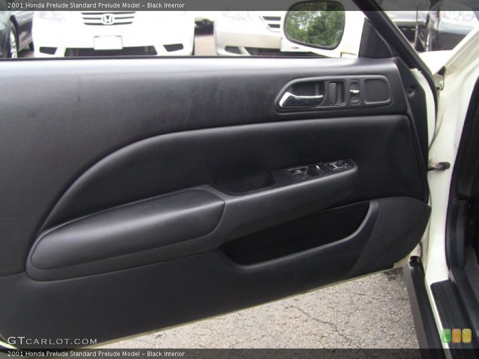 Black Interior Door Panel for the 2001 Honda Prelude  #50857462