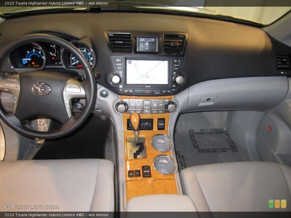 Ash Interior Dashboard for the 2010 Toyota Highlander Hybrid Limited 4WD #50859406