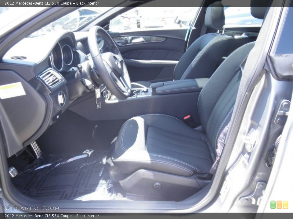 Black Interior Photo for the 2012 Mercedes-Benz CLS 550 Coupe #50859607