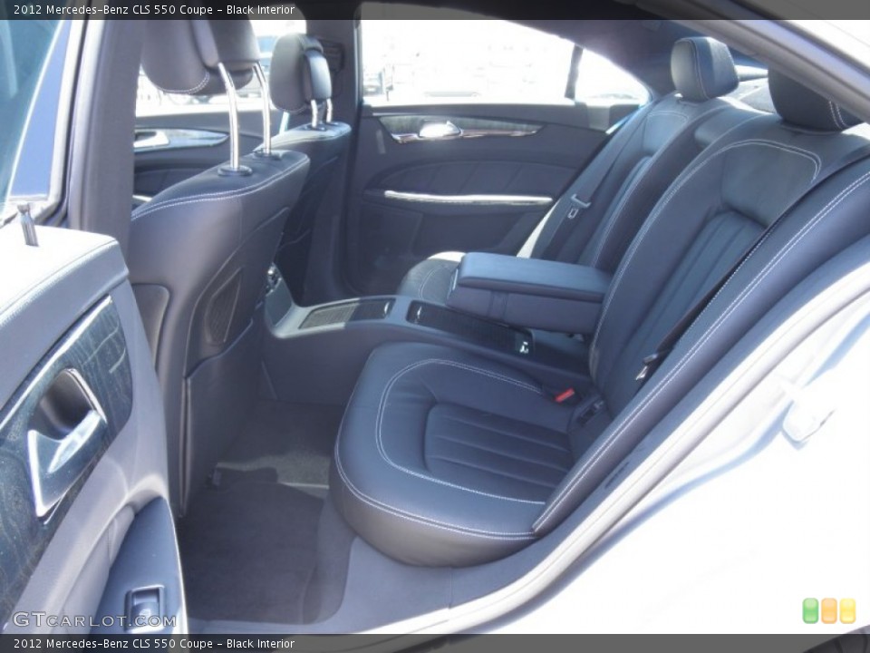 Black Interior Photo for the 2012 Mercedes-Benz CLS 550 Coupe #50859619