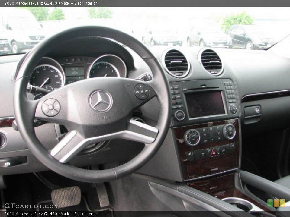 Black Interior Dashboard for the 2010 Mercedes-Benz GL 450 4Matic #50859718