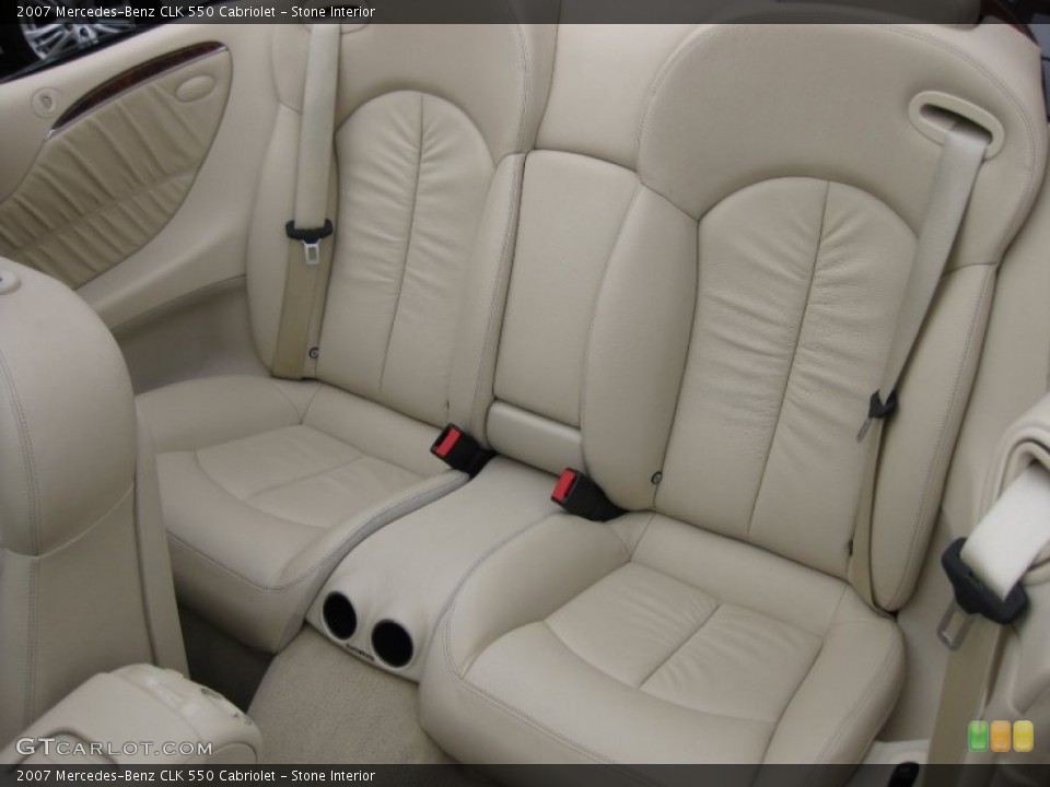 Stone Interior Photo for the 2007 Mercedes-Benz CLK 550 Cabriolet #50859880
