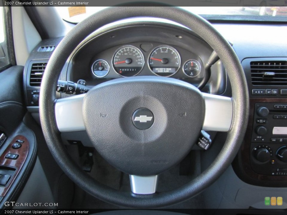 Cashmere Interior Steering Wheel for the 2007 Chevrolet Uplander LS #50861186