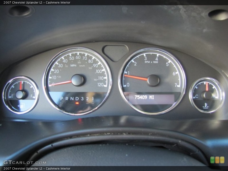 Cashmere Interior Gauges for the 2007 Chevrolet Uplander LS #50861197