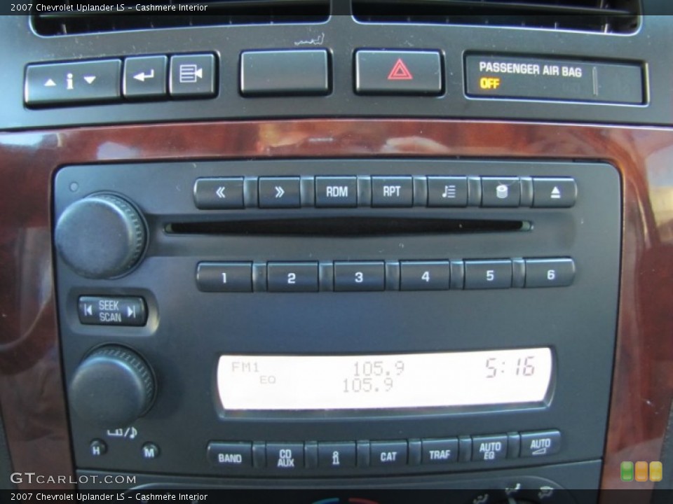 Cashmere Interior Controls for the 2007 Chevrolet Uplander LS #50861278