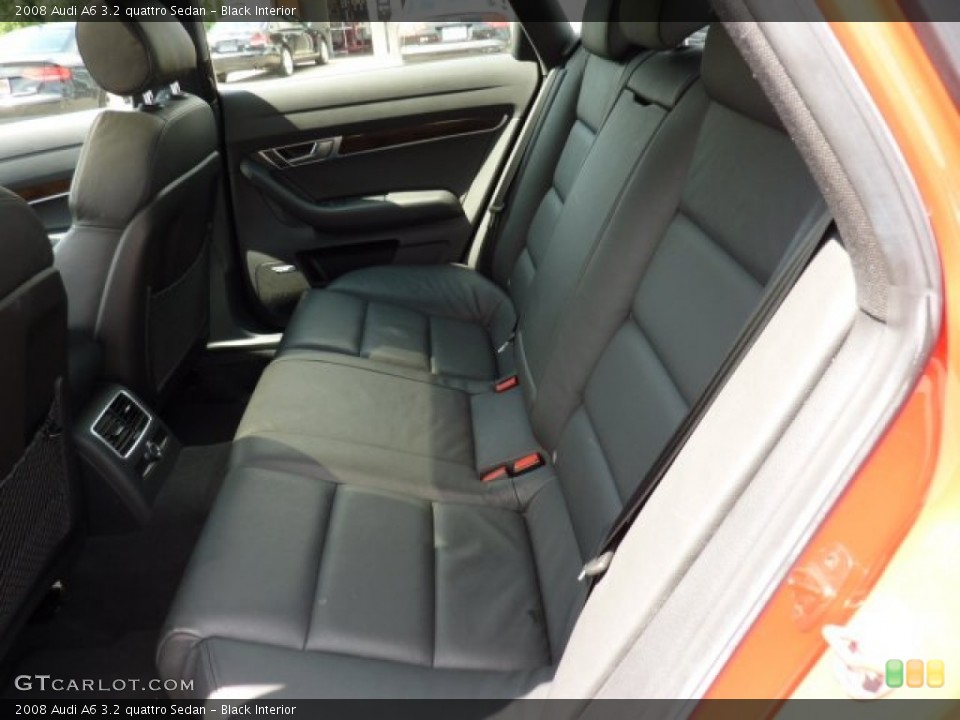 Black Interior Photo for the 2008 Audi A6 3.2 quattro Sedan #50861587