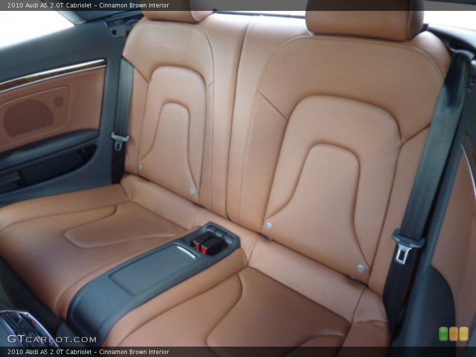 Cinnamon Brown Interior Photo for the 2010 Audi A5 2.0T Cabriolet #50862061