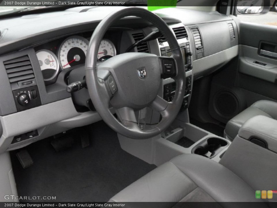 Dark Slate Gray/Light Slate Gray Interior Prime Interior for the 2007 Dodge Durango Limited #50862196