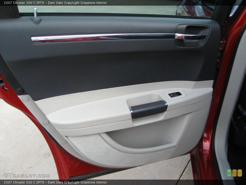 Dark Slate Gray/Light Graystone Interior Door Panel for the 2007 Chrysler 300 C SRT8 #50863285