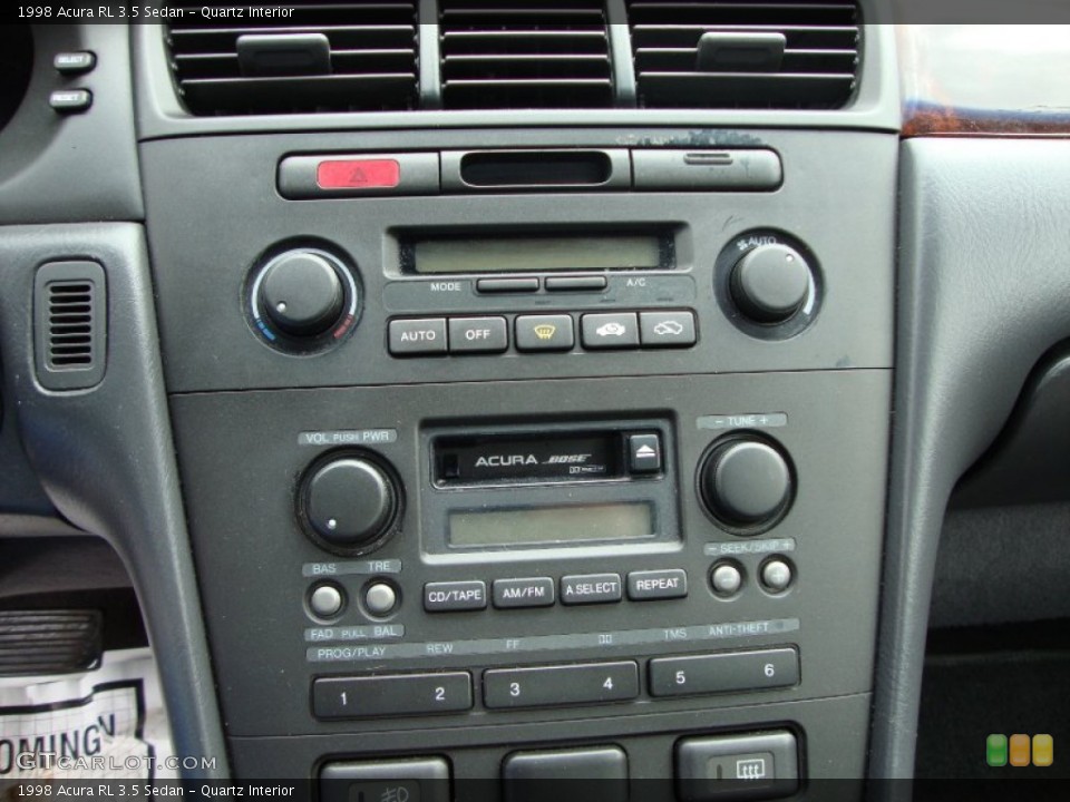 Quartz Interior Controls for the 1998 Acura RL 3.5 Sedan #50866339