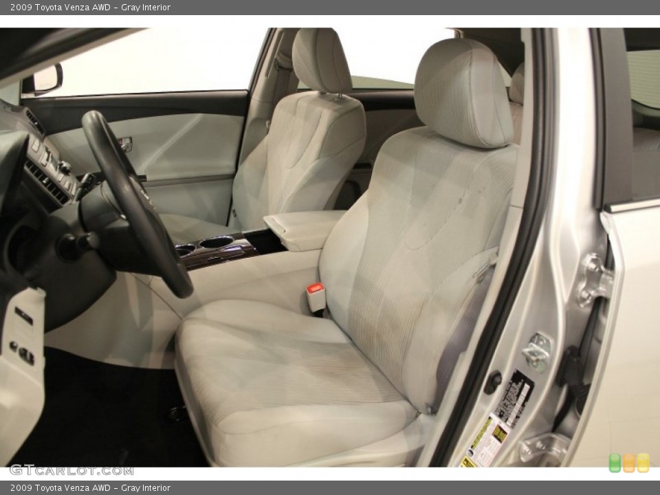 Gray Interior Photo for the 2009 Toyota Venza AWD #50866846