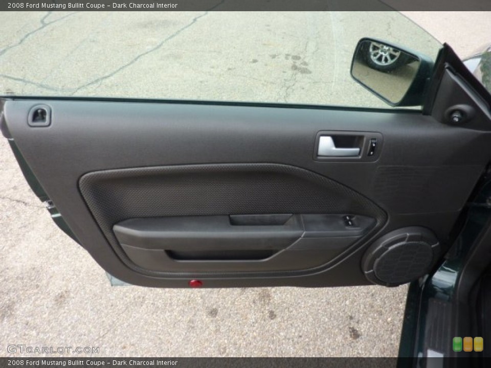 Dark Charcoal Interior Door Panel for the 2008 Ford Mustang Bullitt Coupe #50866918