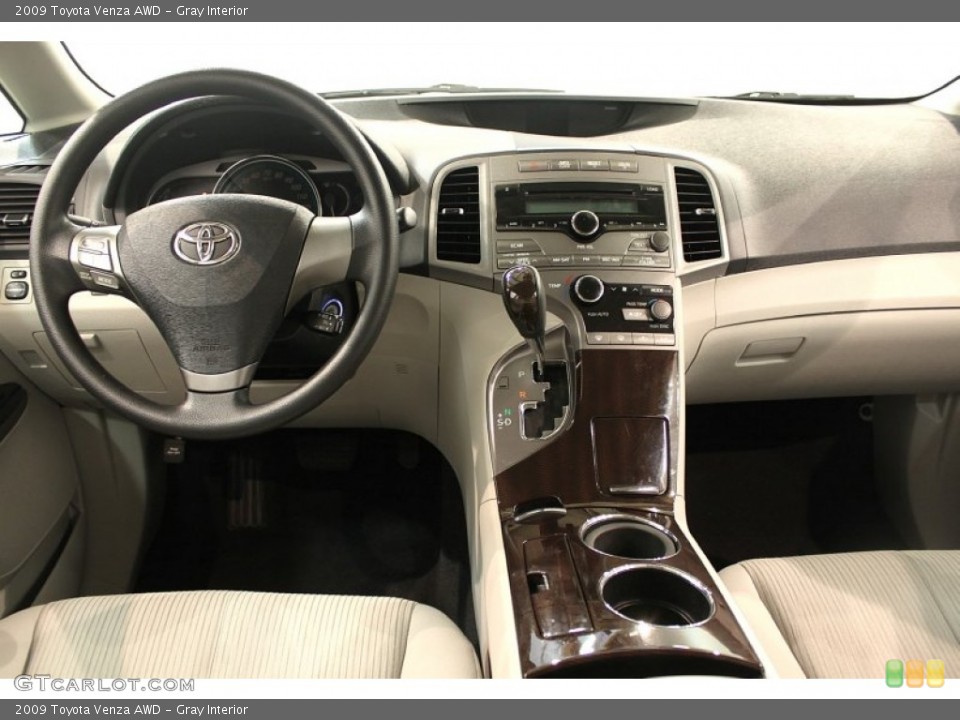 Gray Interior Dashboard for the 2009 Toyota Venza AWD #50866921