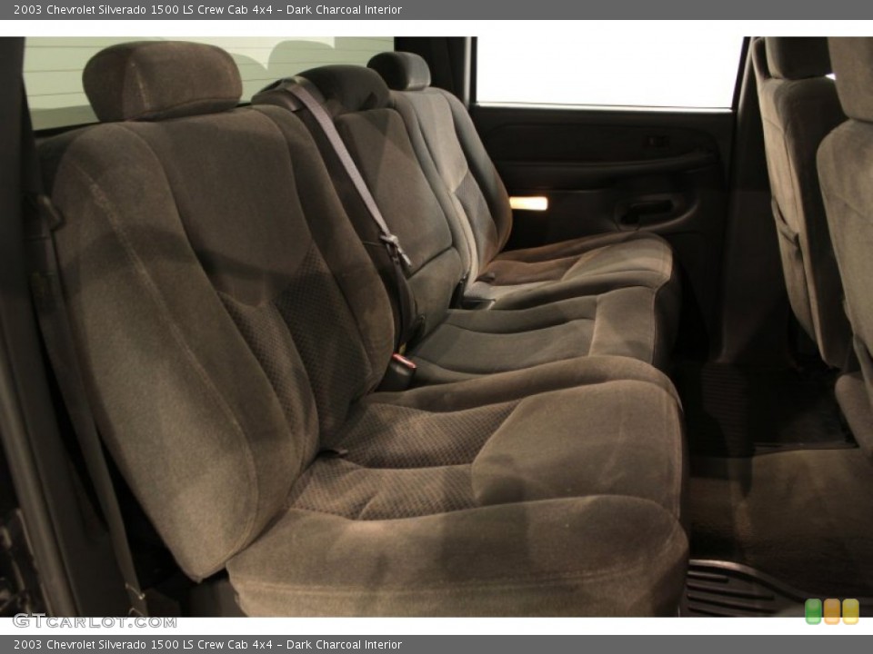 Dark Charcoal Interior Photo for the 2003 Chevrolet Silverado 1500 LS Crew Cab 4x4 #50867431