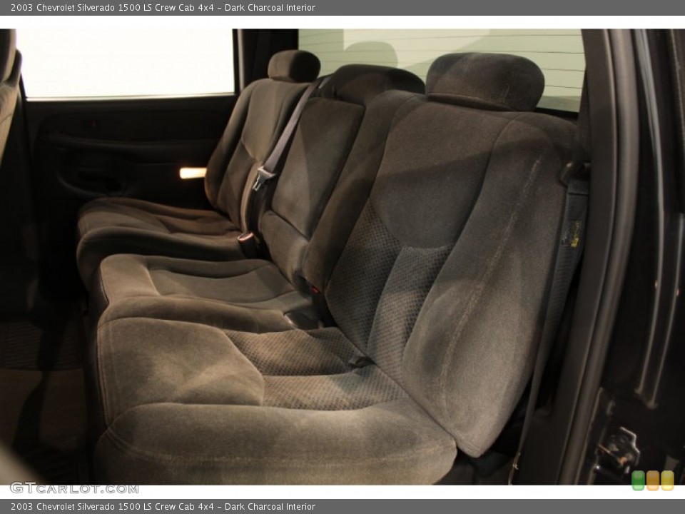 Dark Charcoal Interior Photo for the 2003 Chevrolet Silverado 1500 LS Crew Cab 4x4 #50867437