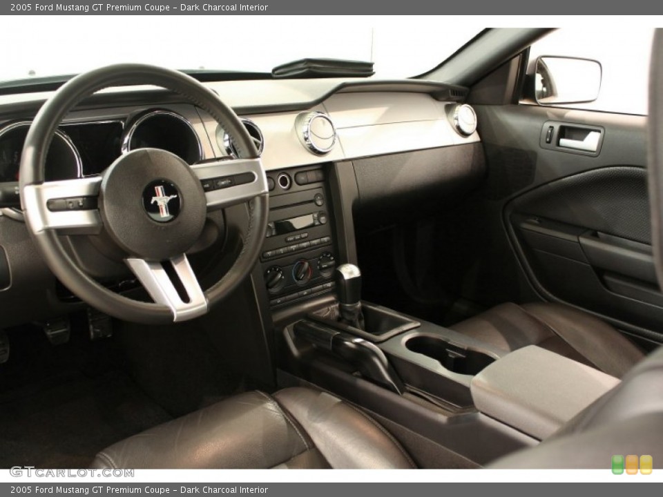 Dark Charcoal Interior Prime Interior for the 2005 Ford Mustang GT Premium Coupe #50867527