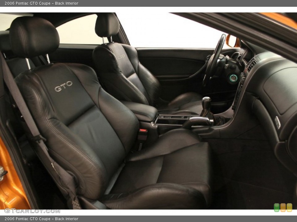 Black Interior Photo for the 2006 Pontiac GTO Coupe #50868001