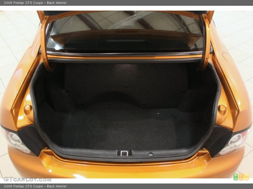 Black Interior Trunk for the 2006 Pontiac GTO Coupe #50868028