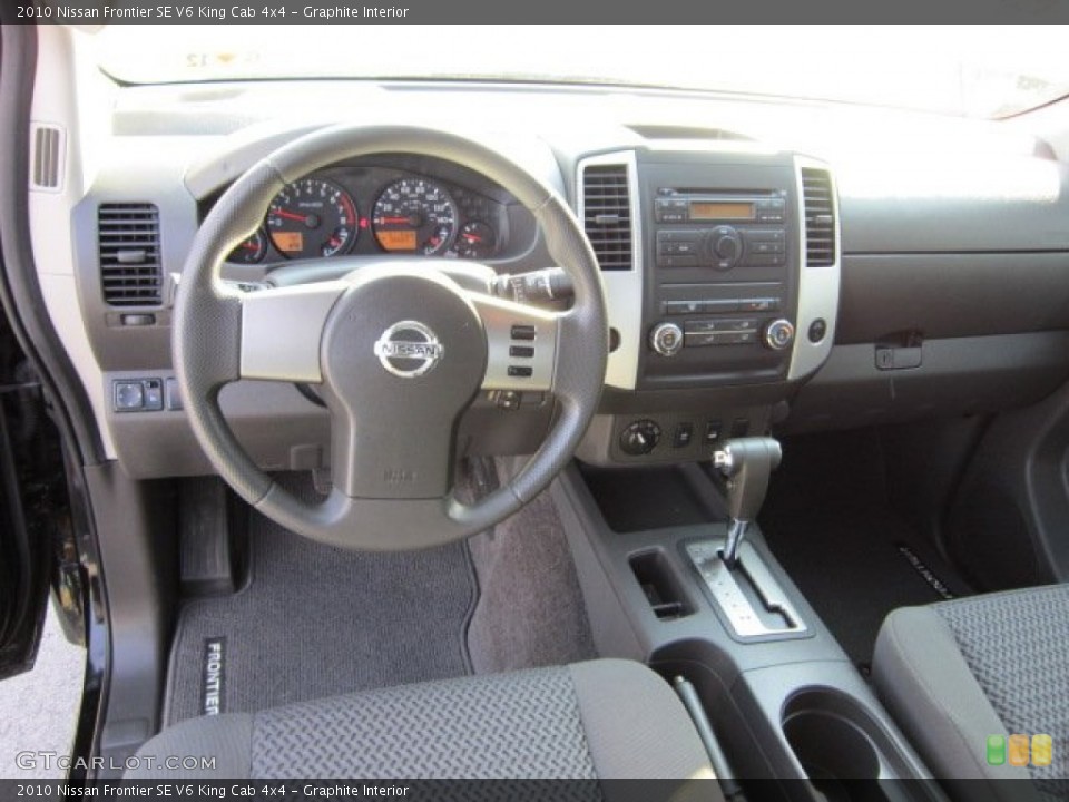 Graphite Interior Dashboard for the 2010 Nissan Frontier SE V6 King Cab 4x4 #50869736