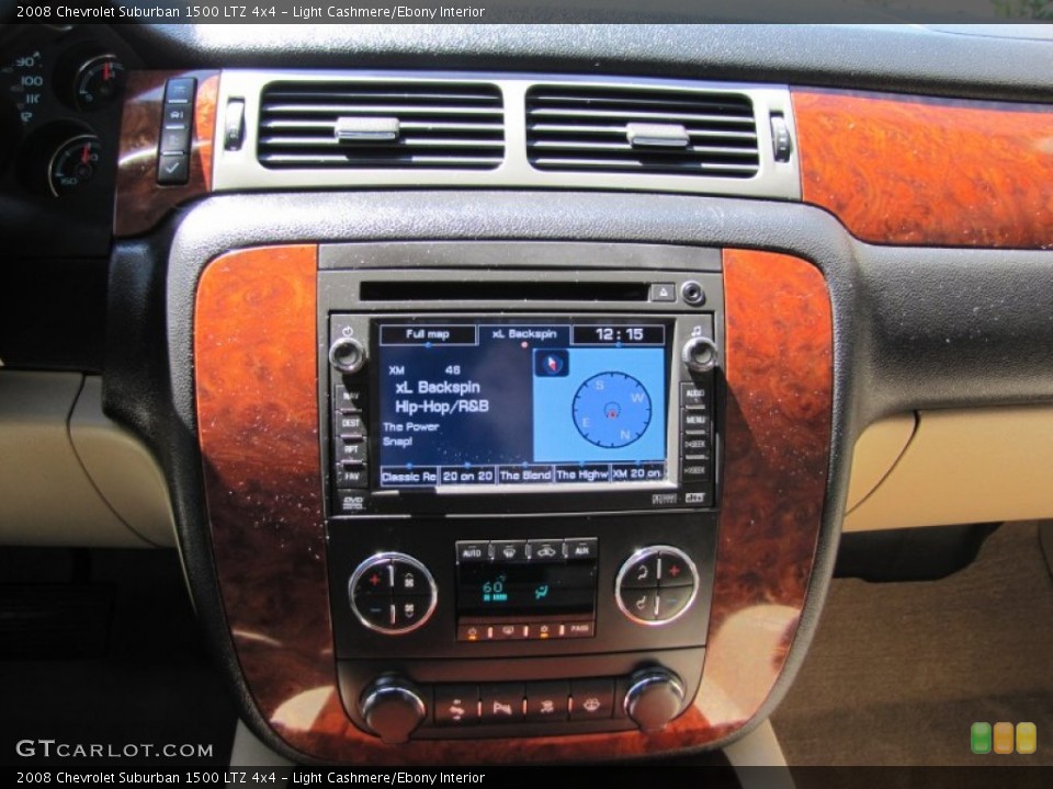 Light Cashmere/Ebony Interior Controls for the 2008 Chevrolet Suburban 1500 LTZ 4x4 #50871088