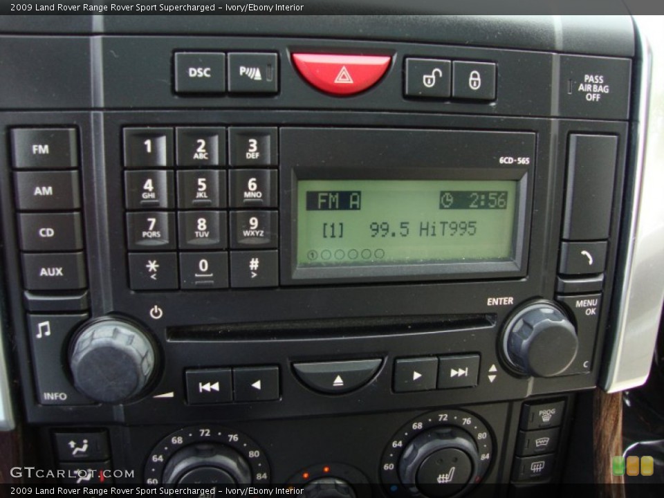 Ivory/Ebony Interior Controls for the 2009 Land Rover Range Rover Sport Supercharged #50872588