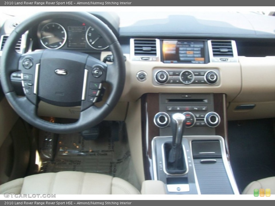 Almond/Nutmeg Stitching Interior Dashboard for the 2010 Land Rover Range Rover Sport HSE #50873728