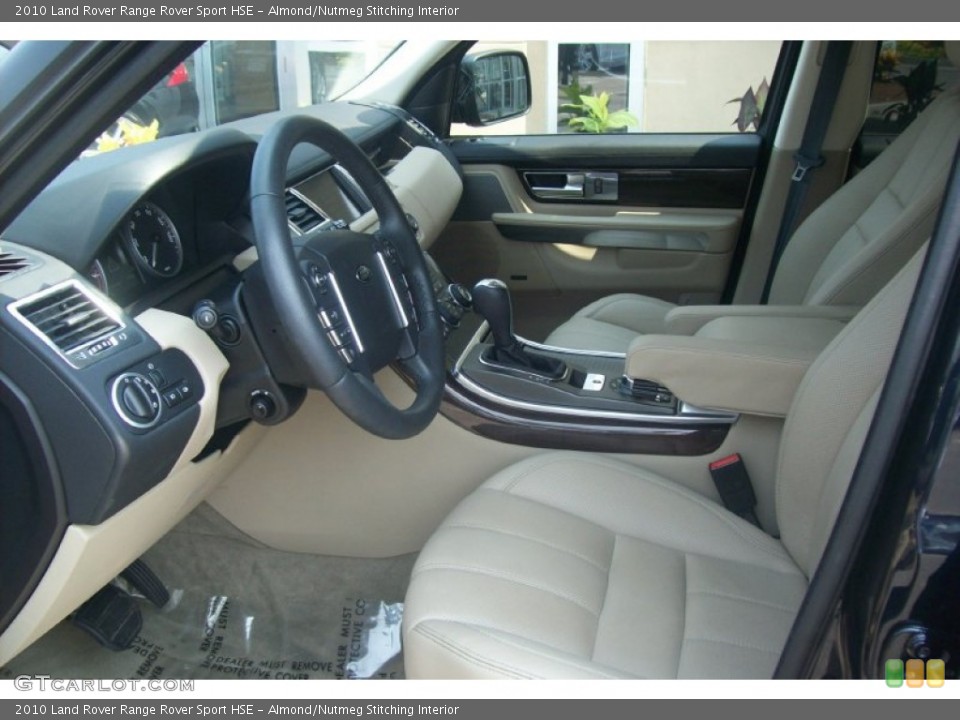 Almond/Nutmeg Stitching Interior Photo for the 2010 Land Rover Range Rover Sport HSE #50873743