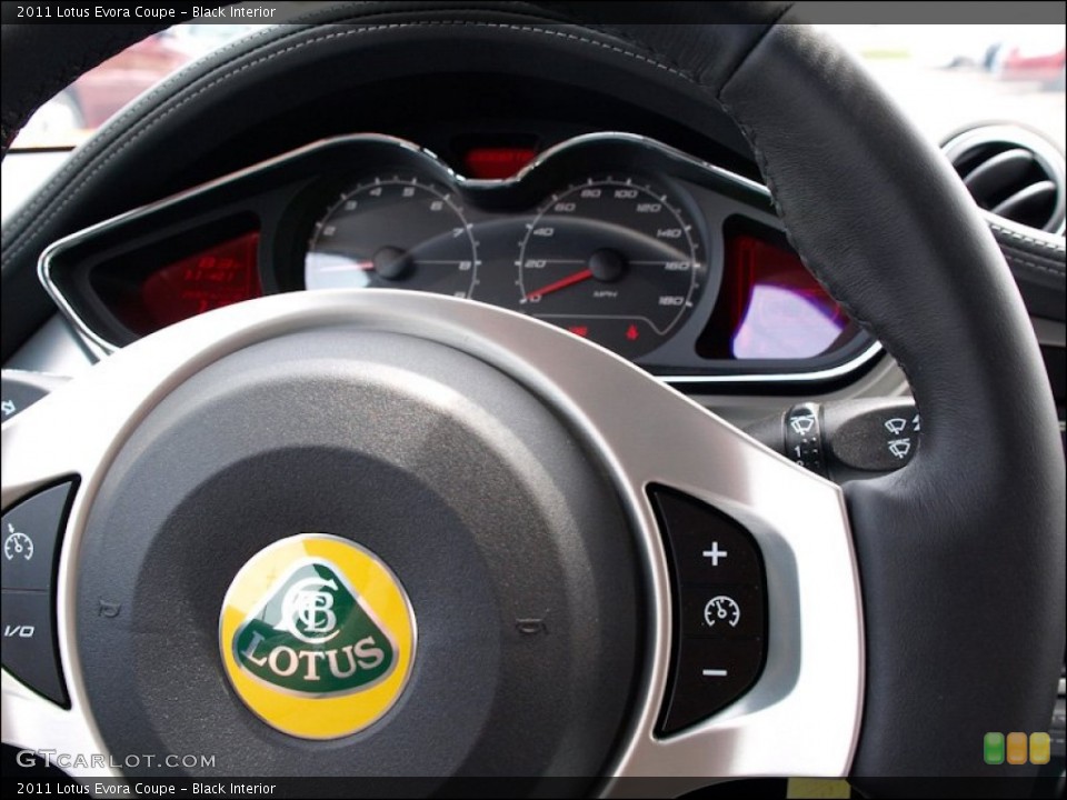 Black Interior Controls for the 2011 Lotus Evora Coupe #50874151